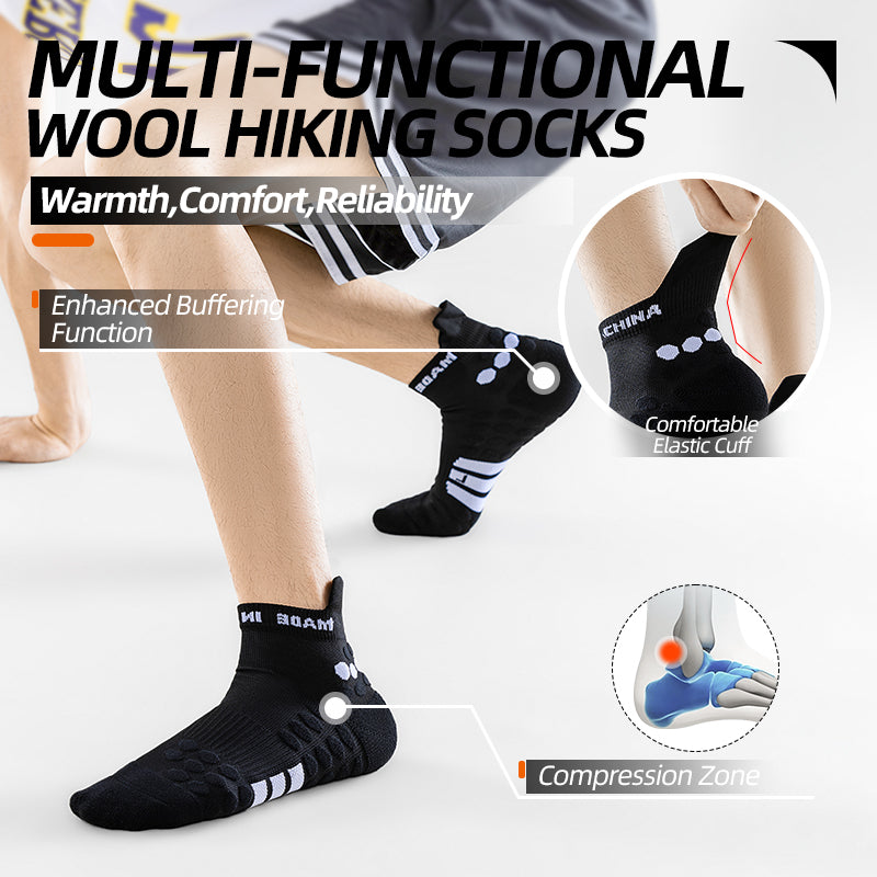 MQAMEX Elite Ultra Light Running Socks-Half Calf Socks