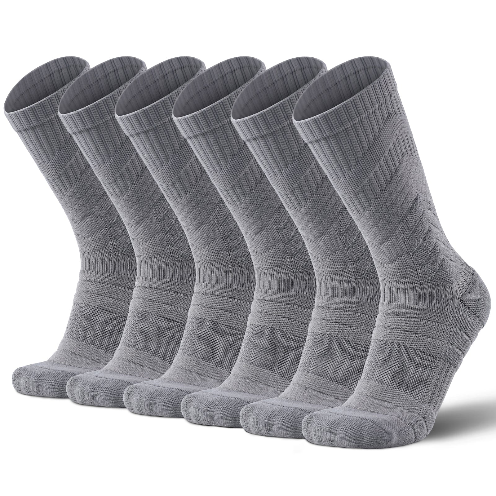 MQAMEX Elite Ultra Light Tennis + Pickleball Socks-Crew Socks