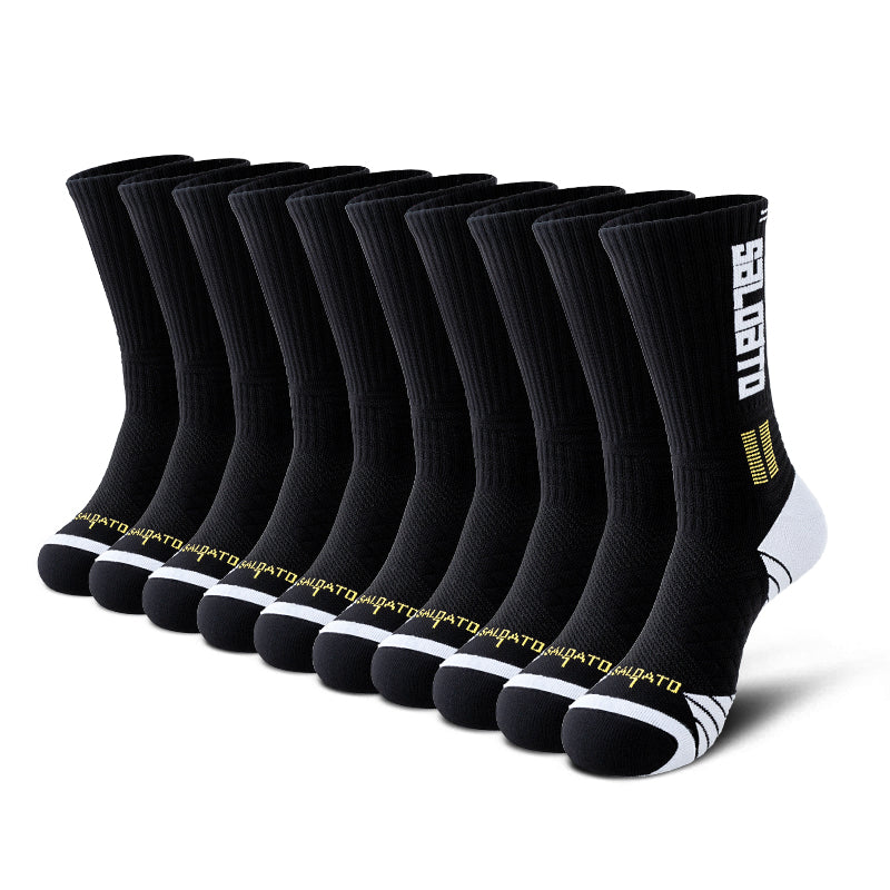 MQAMEX Elite Ultra Light Tennis + Pickleball Socks-Mini Crew Socks