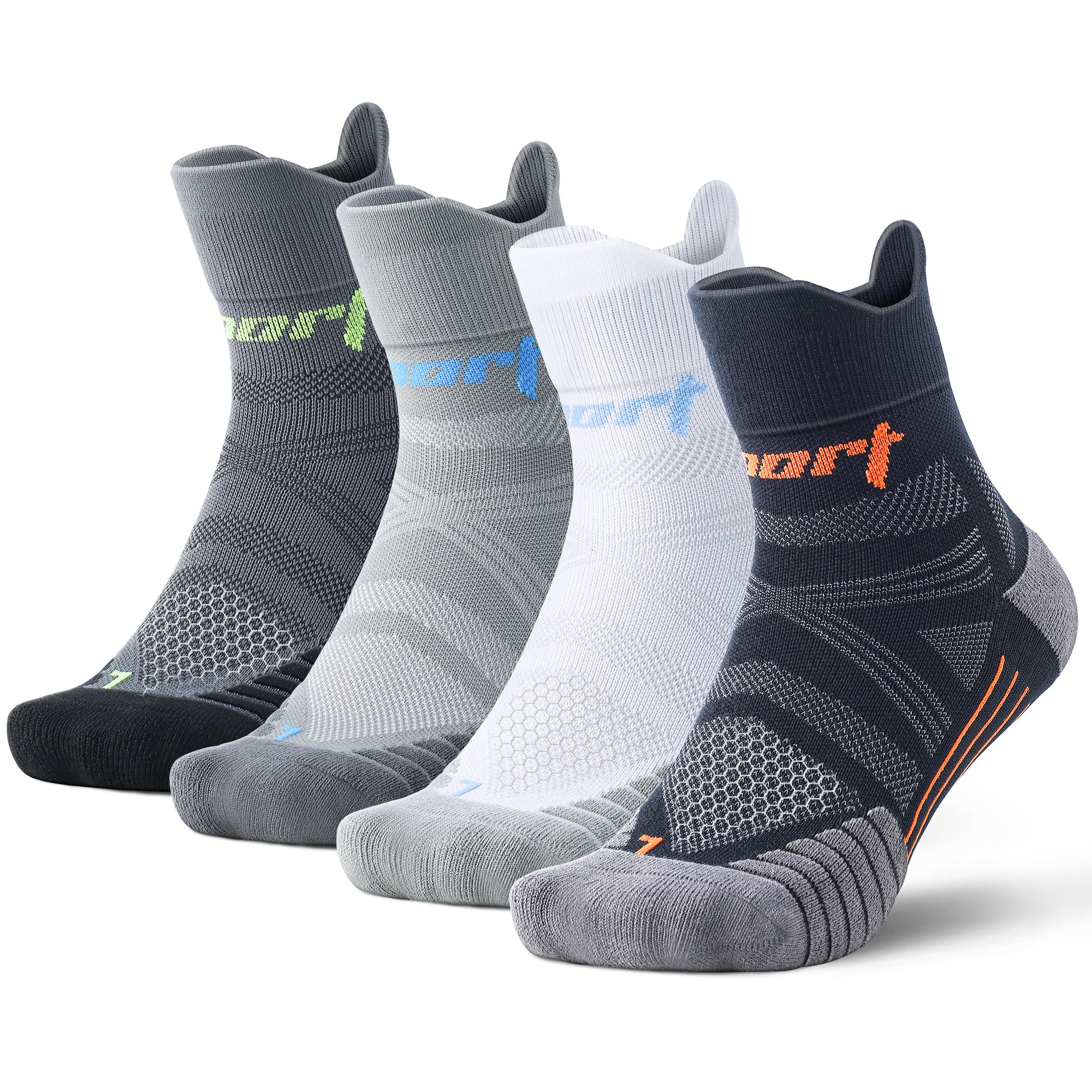 MQAMEX Elite Ultra Light Running Socks-Half Calf Socks
