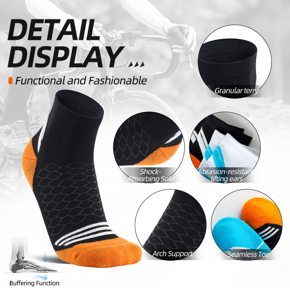 MQAMEX Elite Ultra Light Running Socks-Half Calf Socks