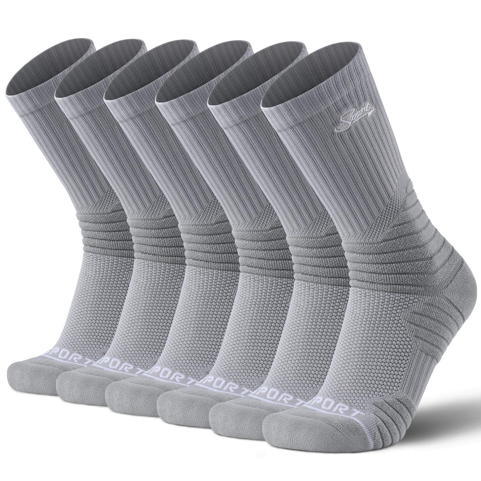 MQAMEX Elite Ultra Light Running Socks-Crew Socks