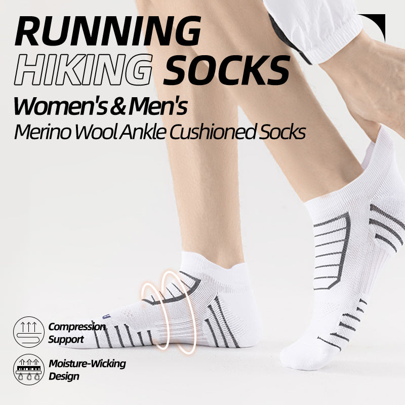 MQAMEX Elite Ultra Light Running Socks-Ankle socks